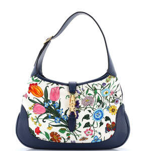 Gucci Jackie Hobo Flora Canvas With #236845G10B